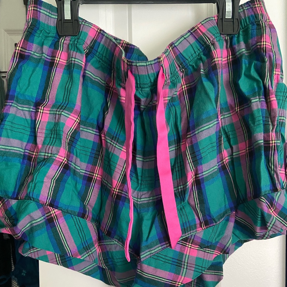Victoria Secret flannel pajama set .